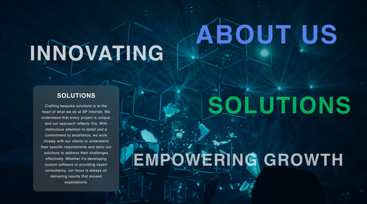 About Us - Solutions